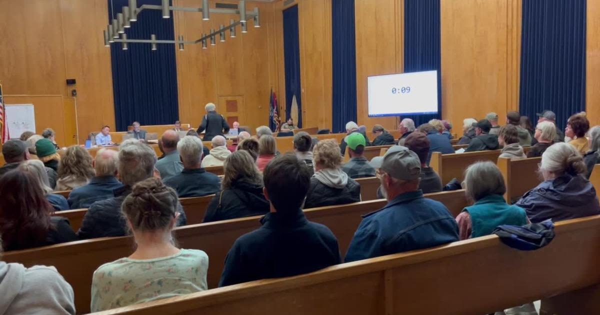 Casper Mountain Preservation Alliance at Natrona County Board of County Commissioners meeting