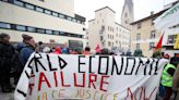 Climate activists chant ‘eat the rich’ at Davos summit amid big oil concerns