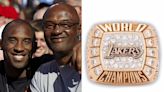 Kobe Bryant’s Replica NBA Championship Ring Sells at Auction for Record-Breaking $927K
