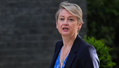 Yvette Cooper commits to ‘rapid review of extremism’ after Southport riots