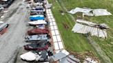 “Fell to my knees:” Forsyth County boat storage facility nearly destroyed in strong storms