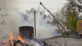 Railroad tie fire extinguished in Fort Smith