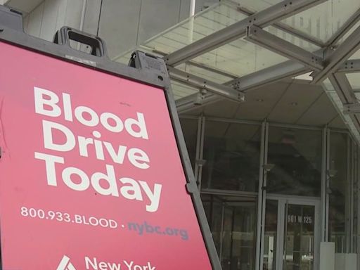 Columbia University urging more diverse blood donors amidst shortages