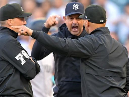 Yankees' Juan Soto ruled out for interference on controversial call vs. Angels