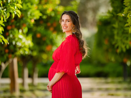 Revelan fotos oficiales del embarazo de la princesa Rajwa de Jordania
