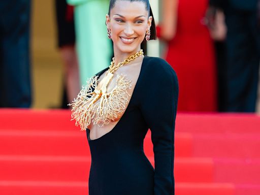 A Celebration of Bella Hadid's Riskiest Looks: Sheer Dresses, Catsuits and Freeing the Nipple - E! Online