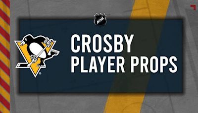 Sidney Crosby Player Prop Bets for the Penguins vs. Predators Game - April 15