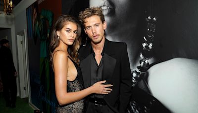 Austin Butler Kisses Kaia Gerber at His ‘Bikeriders’ Premiere in L.A.