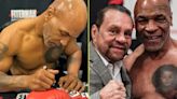 Mike Tyson shows ripped physique as he meets fans and poses with Roberto Duran