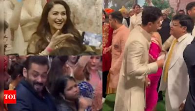 Highlights from Ambani wedding: 'Blue Lehenga Girl' impresses Salman, Ranveer-Priyanka's energetic dance | Hindi Movie News - Times of India