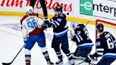 Jets, Avs goalies reset after wild Winnipeg win in series opener