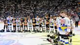 Ukrainians, Junior Bruins celebrate unity arm-in-arm on ice