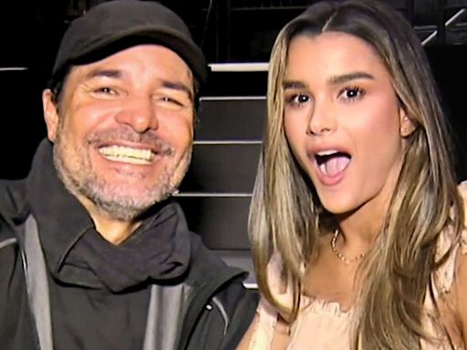 Chayanne le dio una probadita a Clarissa Molina de la gira que pondrá a bailar a tres generaciones