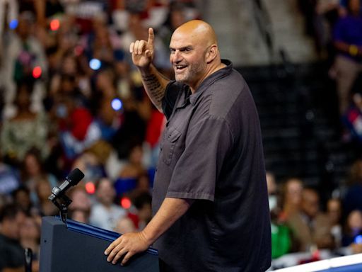 John Fetterman says Joe Biden would have beaten Donald Trump again