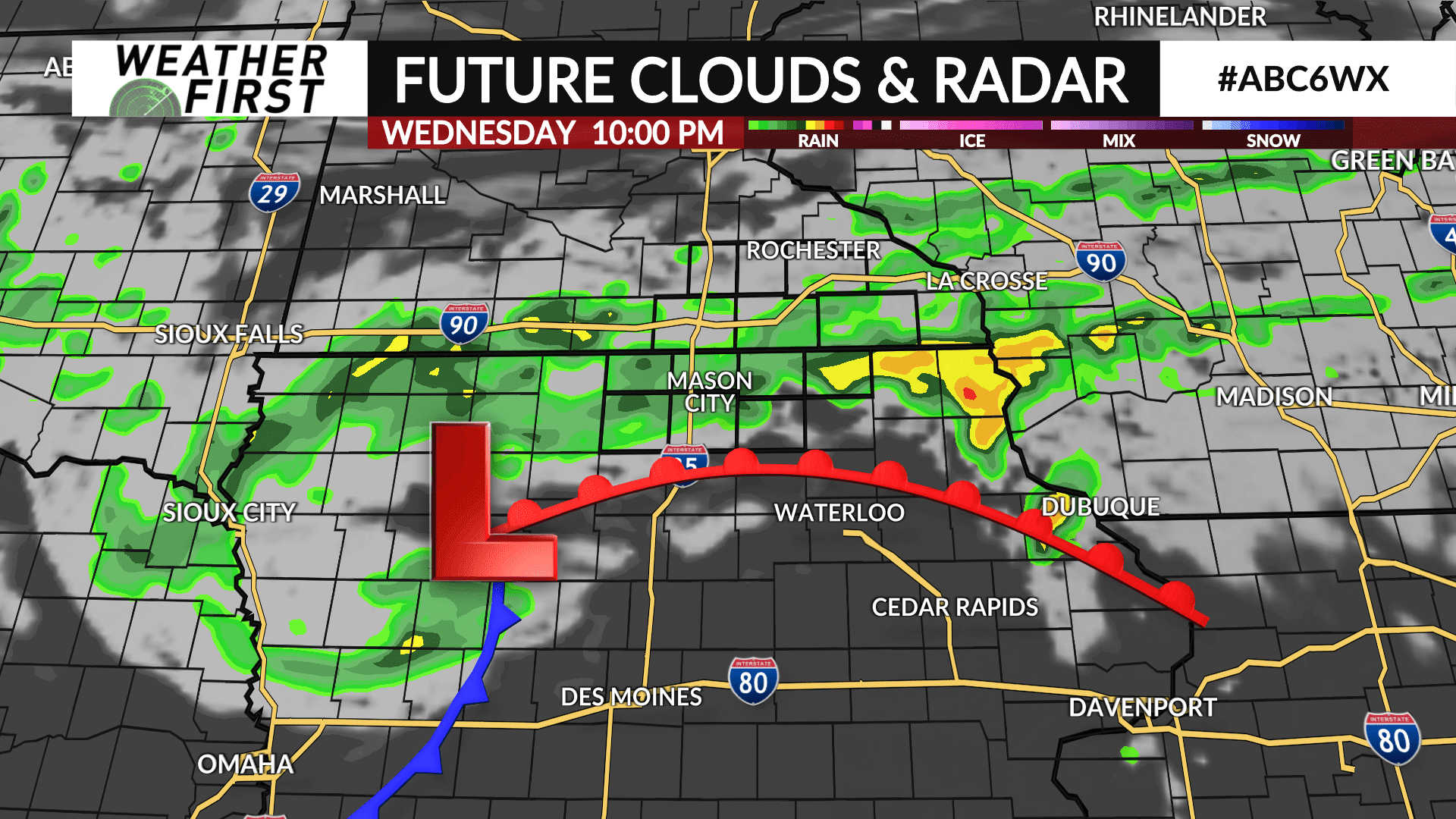 Rain chances linger through the weeks second half