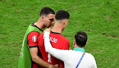 Diogo Dalot is hailed as a 'GEM' for comforting Cristiano Ronaldo