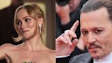 Lily-Rose Depp elogia a su padre Johnny Depp por la ovación que recibió en Cannes 2023