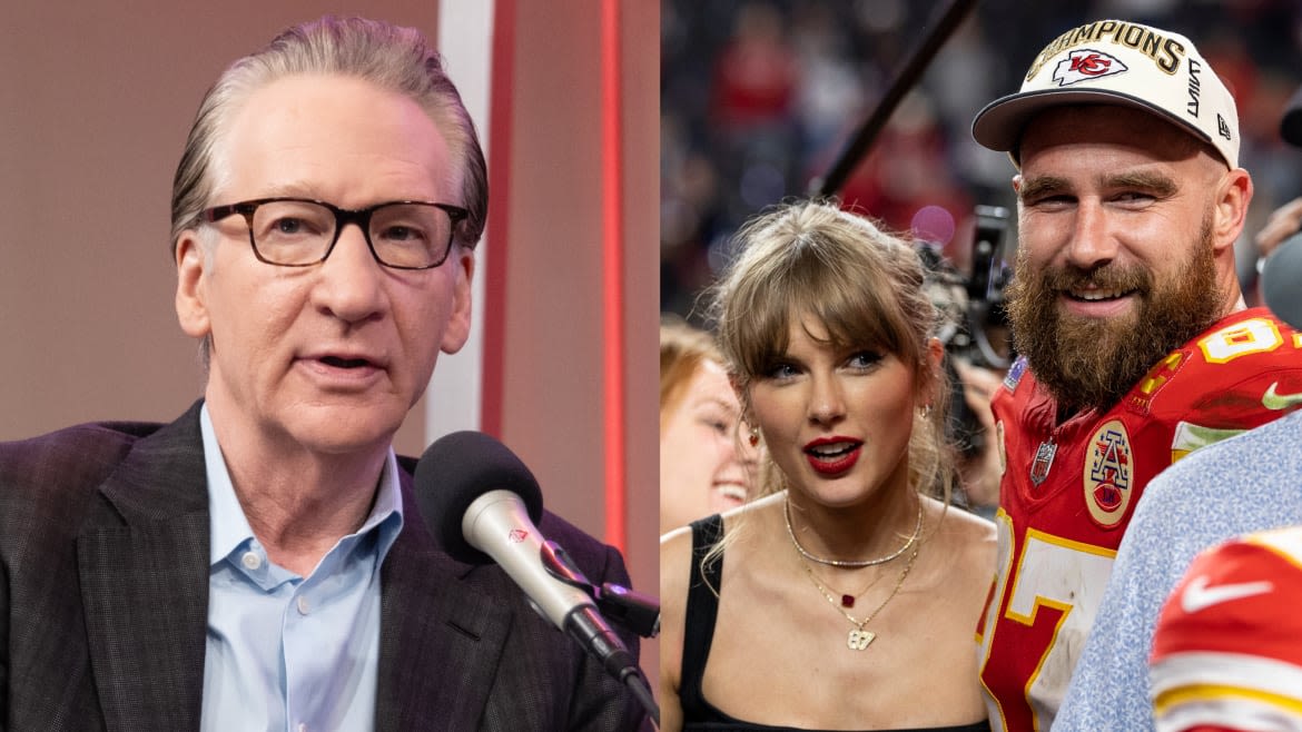 Bill Maher Boldly Thinks Travis Kelce Is Going to Dump Taylor Swift