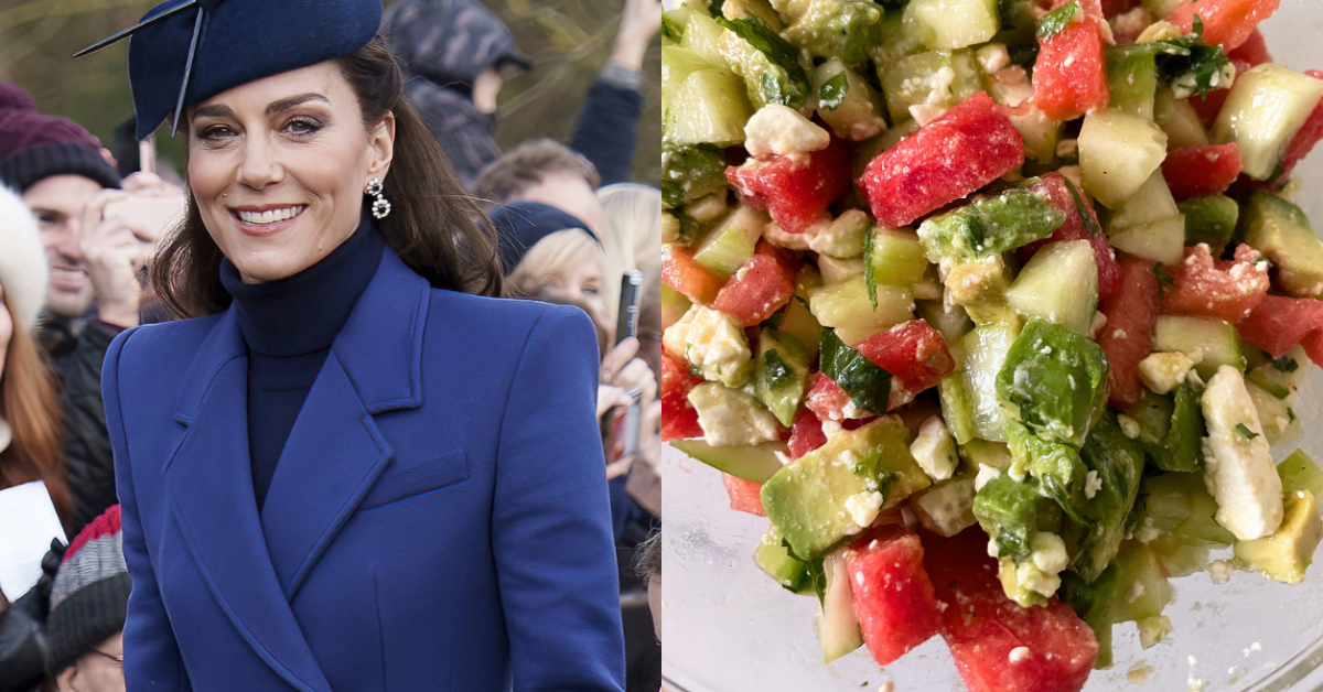 Kate Middleton's 'Favorite' Watermelon Salad Is the Easiest (and Most Delicious) Thing You'll Make This Week