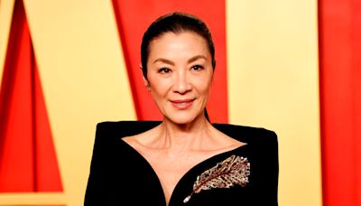 Michelle Yeoh shares photos from grandmother duty: 'So happy'