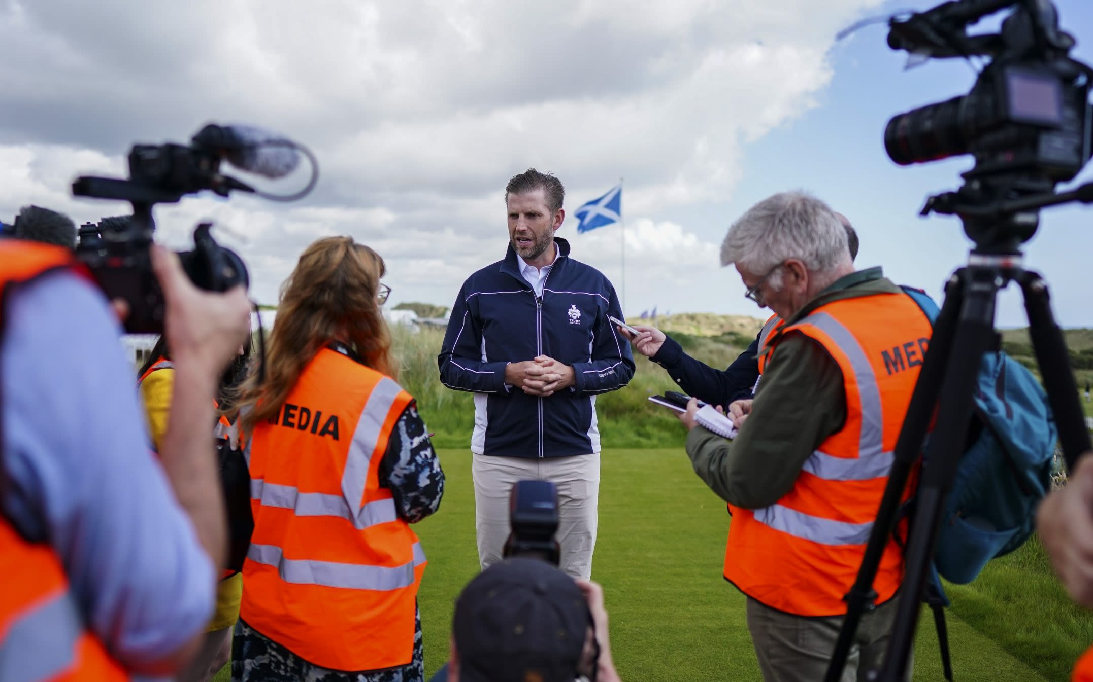 Eric Trump dismisses David Lammy’s comments on Donald as ‘dumb’