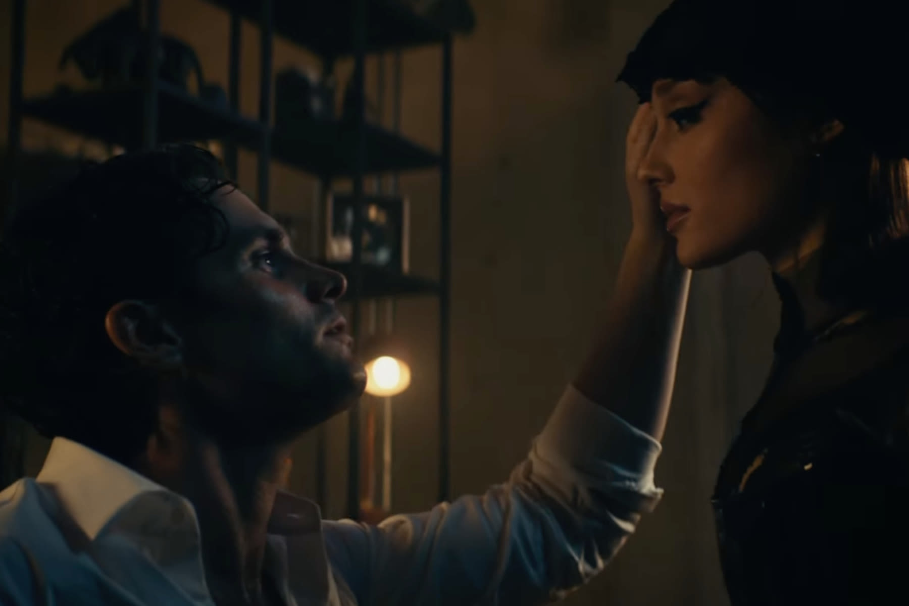 The Boy Is Indeed Penn Badgley in Ariana Grande’s Cat-Filled ‘The Boy Is Mine’ Video
