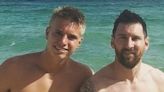 Messi, de vacaciones en Las Bahamas: el hijo de Shevchenko le sacó una foto y su madre contó más detalles
