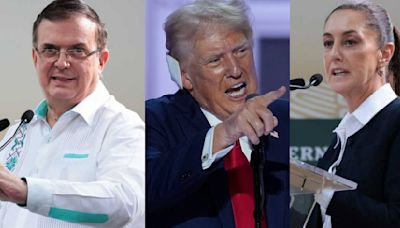 Sheinbaum y Ebrard responden a amenazas de Trump sobre T-MEC: Se negociará con ‘fuerza’ y ‘no subordinación’