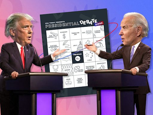 Use our presidential debate bingo card to play during the Biden-Trump showdown