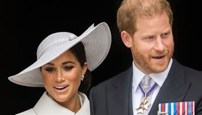 Prince Harry and Meghan ‘downgraded’ on Royal Family website as profiles vanish & replaced by joint page next to Andrew