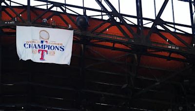 MLB Opening Day 2024: Rangers unveil franchise's 1st World Series banner