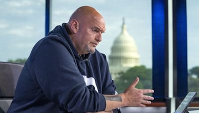 Fetterman doubles down on Biden support as calls to withdraw increase: ‘Cut the s—‘