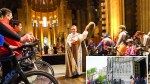 Hundreds of bicyclists are blessed at NYC church ahead of 5 Boro Bike Tour on Sunday
