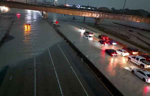 At least 1 killed as storms and winds knock out power across Texas communities and flood roadways, and the threat is not over