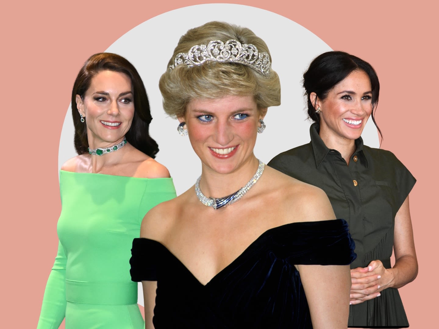 Every Time Meghan Markle & Kate Middleton Have Worn Princess Diana’s Jewelry Over the Years