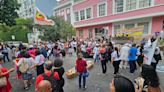 Servidores protestam contra processo de municipalização do Hospital do Andaraí