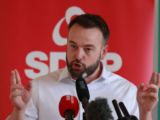 ‘If you’re not there, you don’t count’ – SDLP leader criticises absentee MPs