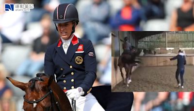 【話題】片段中涉虐待馬匹 英國馬術名將 Charlotte Dujardin 退出巴黎奧運
