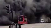 Huge fire rips through East London just metres from busy street festival