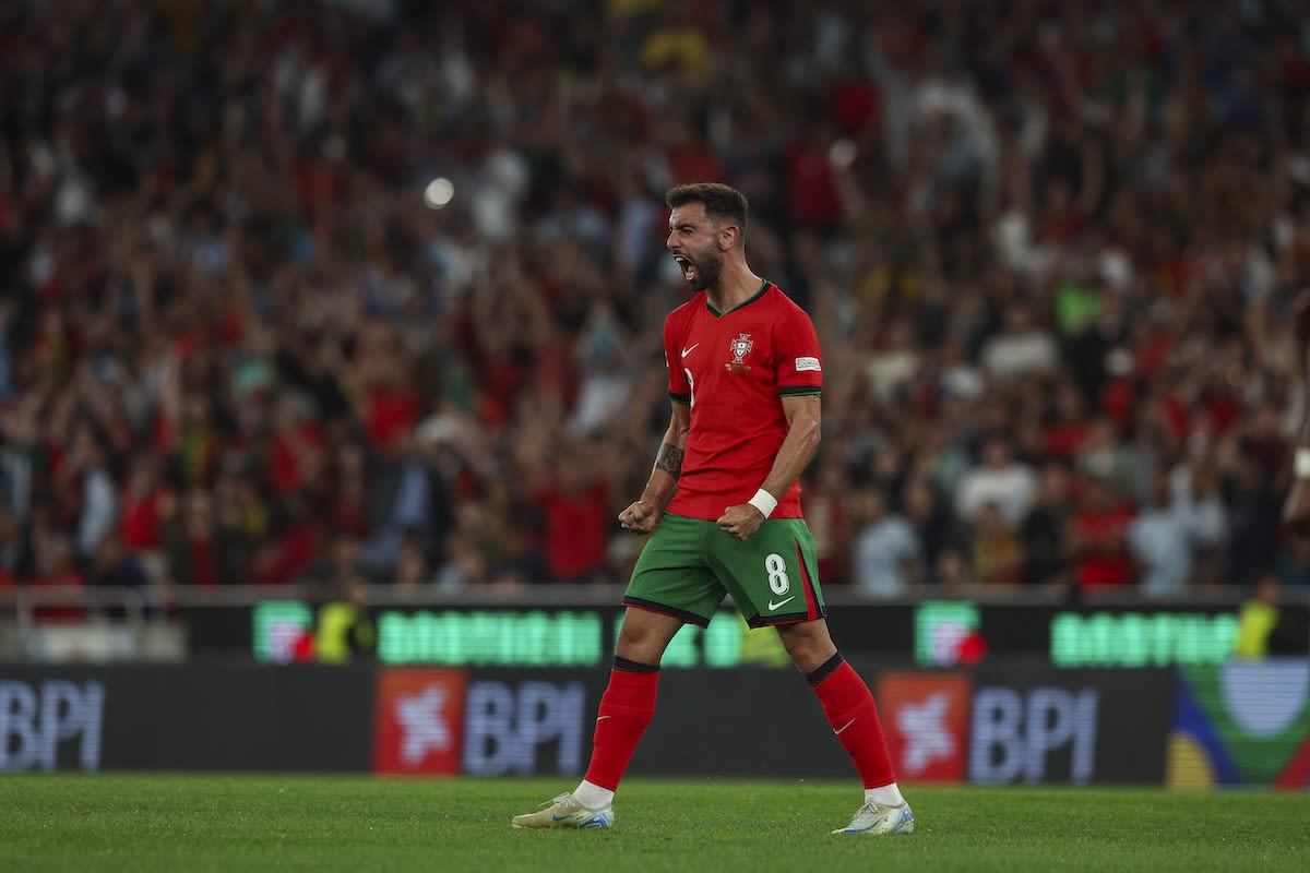 Bruno Fernandes provides injury update after scoring in Portugal’s win over Scotland