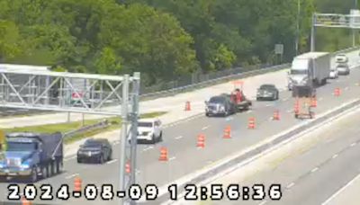 Crash closes Eastbound lanes on Sherman Minton Bridge; Westbound closed for construction