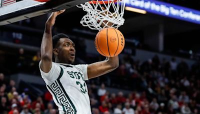 Michigan State's Xavier Booker Worked out With LeBron, Bronny James This Offseason