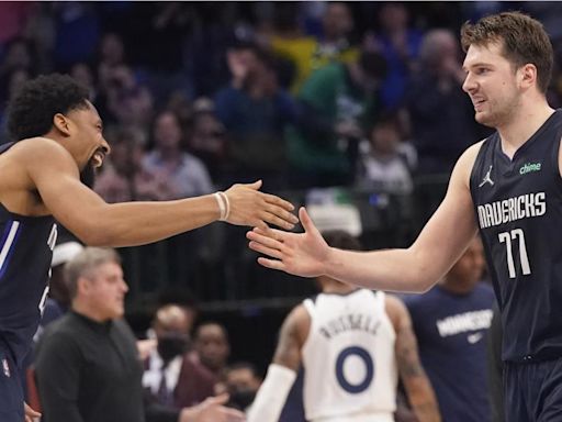 Doncic se reúne con un antiguo compañero que Dallas se quitó de encima