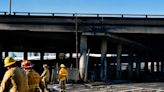 Part of Interstate 10 near downtown Los Angeles closed indefinitely until repairs made; motorists urged to take public transport