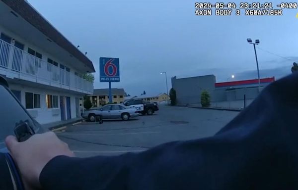 New bodycam shows footage of shootout between Moses Lake police and suspect