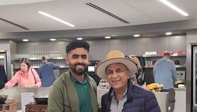 WATCH | Babar's LONG Chat With Gavaskar Ahead of T20 WC 2024 Match is HEARTWARMING