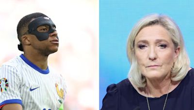 Ataque directo de Le Pen a Mbappé