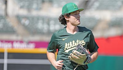 A's to call up No. 1 prospect Jacob Wilson (source)