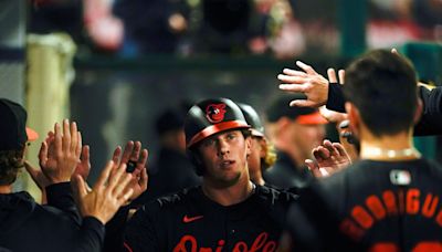 What time does the Baltimore Orioles at L.A. Angels game start on Wednesday?