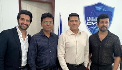 Vineet Kumar Singh Akshay Oberoi Visit Cyber Security Headquarters for Cyber Threat Awareness